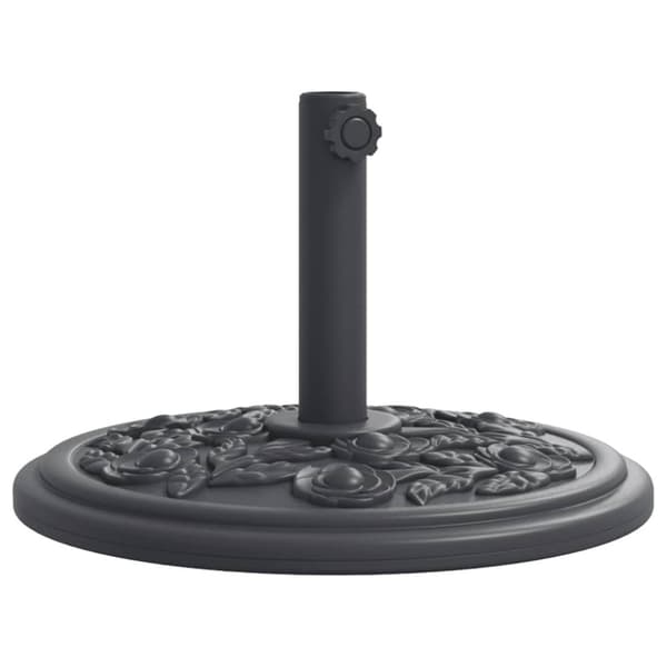 vidaXL Aurinkovarjon jalusta Ø38 / 48 mm tangolle 12 kg pyöreä