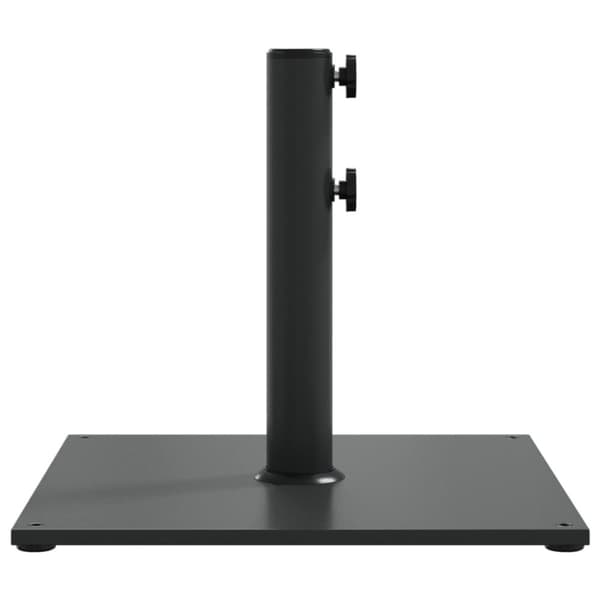 vidaXL Parasollfot for Ø32/38/48 mm stenger 17 kg firkantet