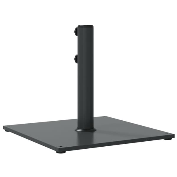vidaXL Parasollfot for Ø32/38/48 mm stenger 17 kg firkantet