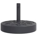 Miniatyrbillede 3 af 8: vidaXL parasolfod til Ø38/48 mm stænger 25 kg rund