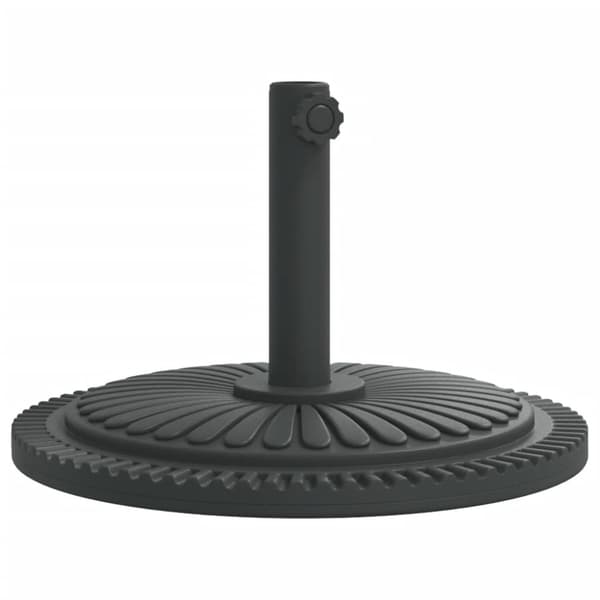 vidaXL Aurinkovarjon jalusta Ø38 / 48 mm tangolle 12 kg pyöreä