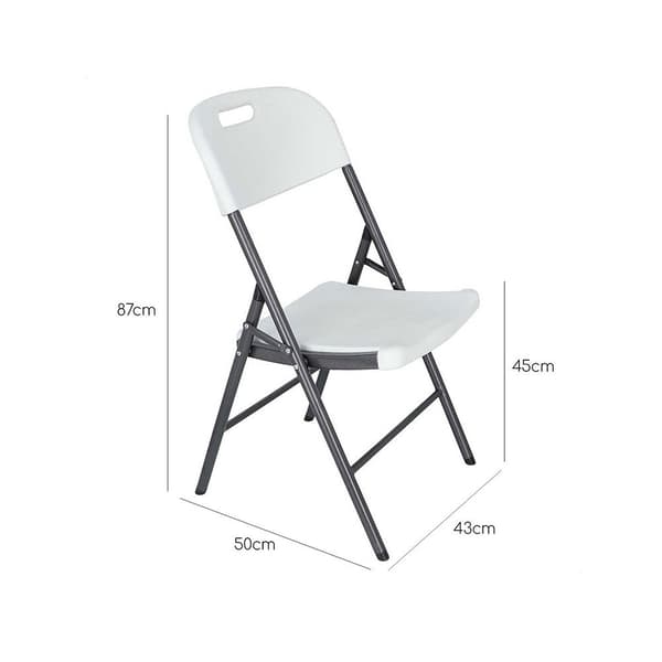 Wellhome Metallista Valmistettu Catering-tuoli 45x53x87 Cm