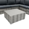 Pikkukuva 7 / 11: Rattan Modular Garden Furniture Set & Storage Box Sofa Sectional Chairs With Cushions Coffee Table Waterproof Lining Chest Gas Lift Lid Wheels Outdoor
