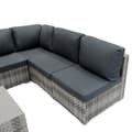 Pikkukuva 10 / 11: Rattan Modular Garden Furniture Set & Storage Box Sofa Sectional Chairs With Cushions Coffee Table Waterproof Lining Chest Gas Lift Lid Wheels Outdoor