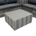 Pikkukuva 7 / 11: Rattan Modular Garden Furniture Set & Storage Box Sofa Sectional Chairs With Cushions Coffee Table Waterproof Lining Chest Gas Lift Lid Wheels Outdoor