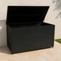 Pikkukuva 4 / 11: Rattan Modular Garden Furniture Set & Storage Box Sofa Sectional Chairs With Cushions Coffee Table Waterproof Lining Chest Gas Lift Lid Wheels Outdoor