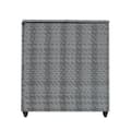 Pikkukuva 7 / 11: Rattan Modular Garden Furniture Set & Storage Box Sofa Sectional Chairs With Cushions Coffee Table Waterproof Lining Chest Gas Lift Lid Wheels Outdoor