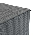 Pikkukuva 9 / 11: Rattan Modular Garden Furniture Set & Storage Box Sofa Sectional Chairs With Cushions Coffee Table Waterproof Lining Chest Gas Lift Lid Wheels Outdoor