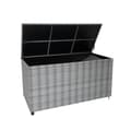 Pikkukuva 1 / 11: Rattan Modular Garden Furniture Set & Storage Box Sofa Sectional Chairs With Cushions Coffee Table Waterproof Lining Chest Gas Lift Lid Wheels Outdoor