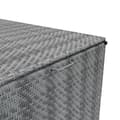 Pikkukuva 9 / 11: Rattan Modular Garden Furniture Set & Storage Box Sofa Sectional Chairs With Cushions Coffee Table Waterproof Lining Chest Gas Lift Lid Wheels Outdoor