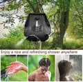 Miniatyrbillede 4 af 5: Lollanda 20L Solar Shower Bag - Bærbar med Slange og Dyse til Camping