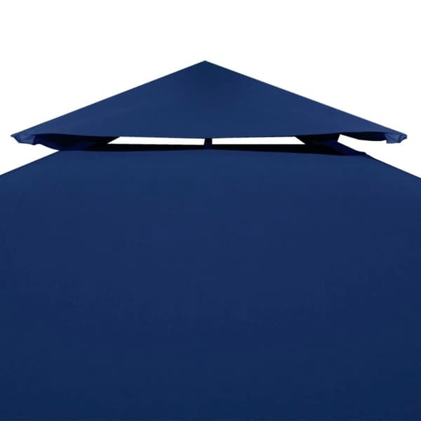 vidaXL Huvimajan vaihtokatto 310 g/m² Tummansininen 3 x 3 m