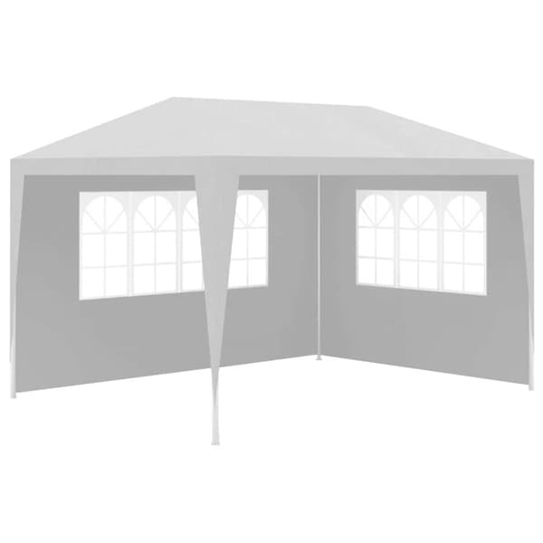 vidaXL Juhlateltta 3x4 m valkoinen