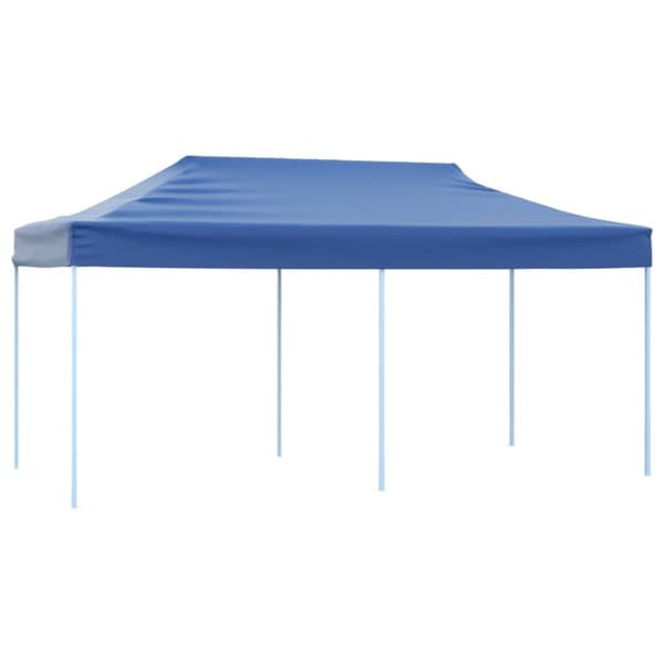 vidaXL Kokoontaitettava pop-up juhlateltta 3 x 6 m sininen