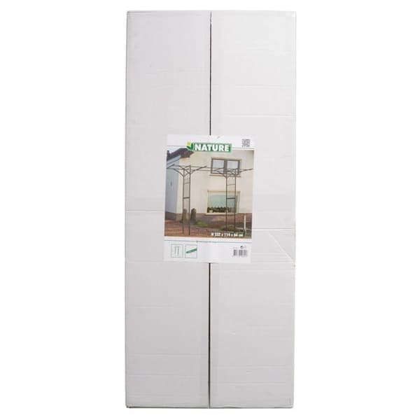 Nature havebue 114 x 66 x 232 cm metal sort