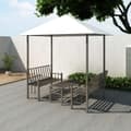 Miniatyrbillede 3 af 7: vidaXL havepavillon med bord og bænk 2,5x1,5x2,4 m