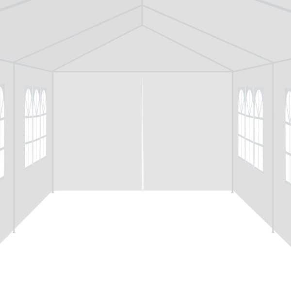 vidaXL Paviljong 3x12 m vit
