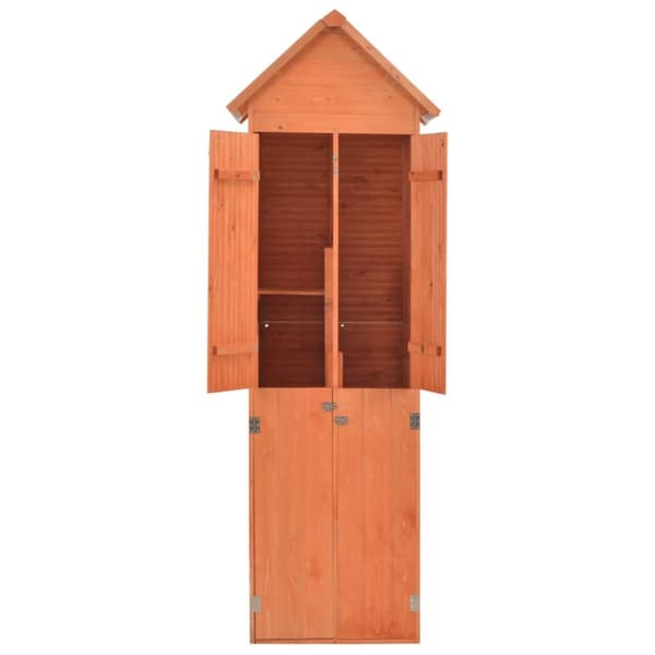 vidaXL opbevaringsskur til haven 71x60x213 cm træ