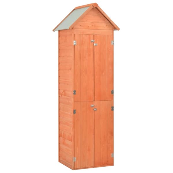 vidaXL opbevaringsskur til haven 71x60x213 cm træ