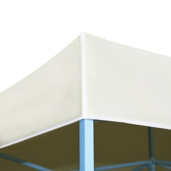 vidaXL Kokoontaittuva pop-up juhlateltta 3 x 9 m kerma