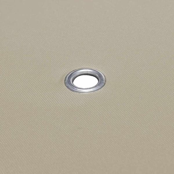 vidaXL Toppduk til paviljong 310 g/m² 3x3 m beige