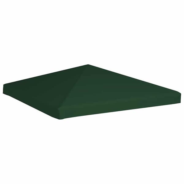 vidaXL Toppduk til paviljong 310 g/m² 3x3 m grønn
