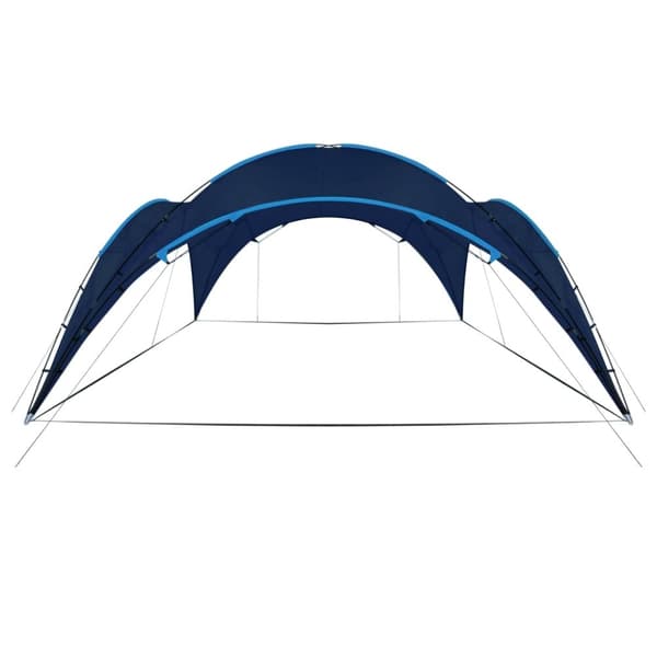 vidaXL Juhlateltta kaareva 450x450x265 cm tummansininen