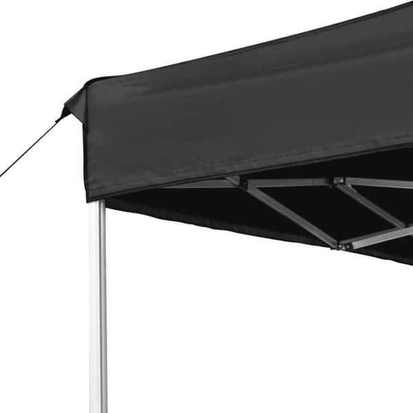 vidaXL foldbart festtelt aluminium 4,5 x 3 m antracitgrå