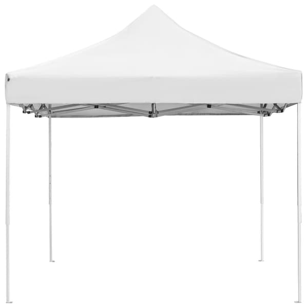vidaXL foldbart festtelt aluminium 4,5 x 3 m hvid