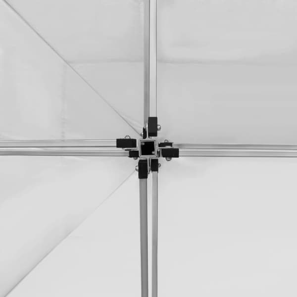 vidaXL foldbart festtelt aluminium 4,5 x 3 m hvid