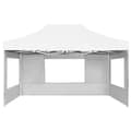 Miniatyrbillede 4 af 11: vidaXL foldbart festtelt med vægge aluminium 4,5 x 3 m hvid