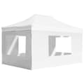 Miniatyrbillede 1 af 11: vidaXL foldbart festtelt med vægge aluminium 4,5 x 3 m hvid