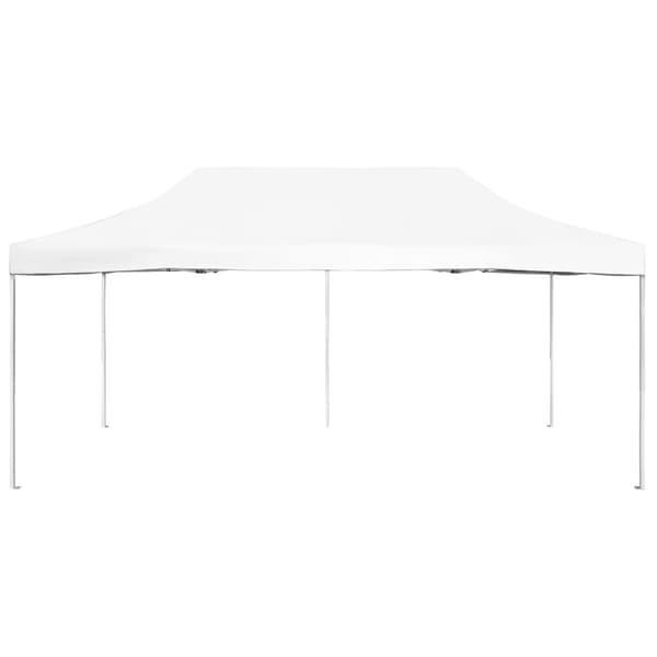 vidaXL foldbart festtelt aluminium 6 x 3 m hvid
