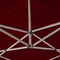 Miniatyrbillede 8 af 9: vidaXL foldbart festtelt med vægge aluminium 3 x 3 m vinrød