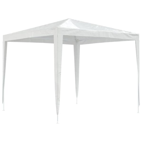 vidaXL Partytelt 2,5x2,5 m hvit