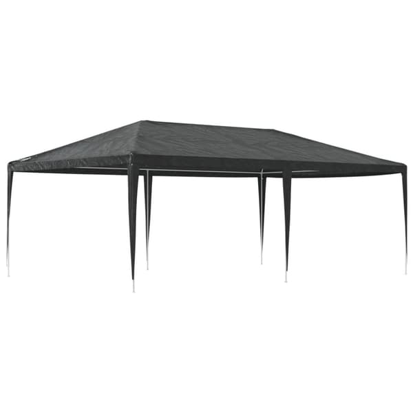 vidaXL Professionellt partytält 4x6 m antracit 90 g/m²