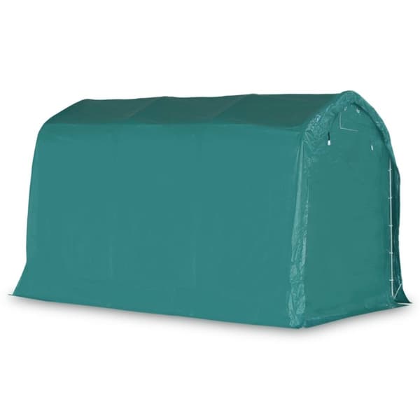 vidaXL garagetelt 2,4x3,6 m PVC grøn