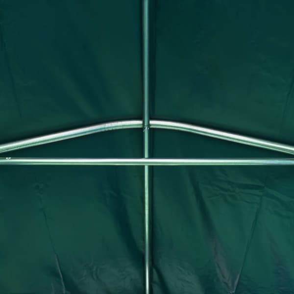 vidaXL garagetelt 2,4x3,6 m PVC grøn