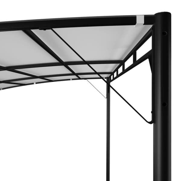 vidaXL fritstående markise 4x3x2,55 m cremefarvet