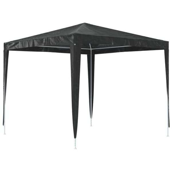 vidaXL Professionellt partytält 2,5x2,5 m antracit 90 g/m²