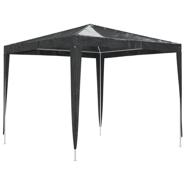 vidaXL Ammattilaisten juhlateltta 2,5x2,5 m antrasiitti 90 g/m²