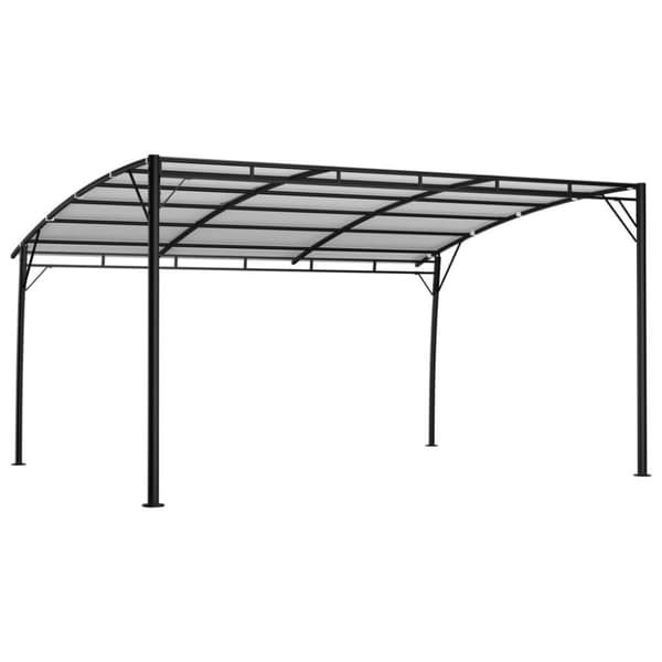 vidaXL Hagemarkise 4x3x2,55 m kremhvit
