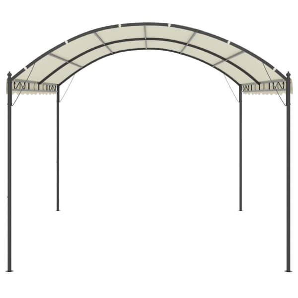 vidaXL pavillon stof cremefarvet