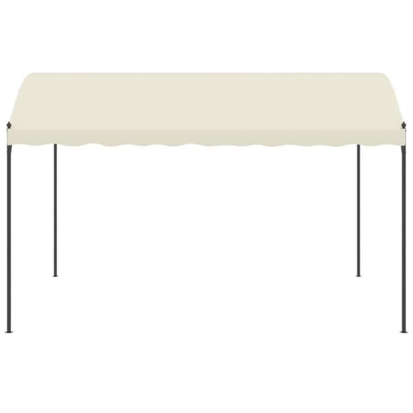 vidaXL pavillon stof cremefarvet