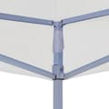 Miniatyrbillede 3 af 9: vidaXL foldbart festtelt 2x2 m stål hvid