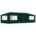 Miniatyrbilde 1 av 9: vidaXL Profesjonelt festtelt med sidevegger 4x9 m grønn 90 g/m²