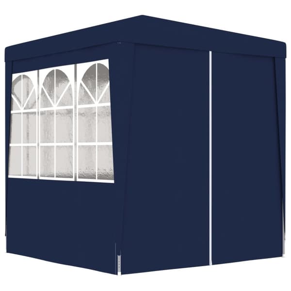 vidaXL Professionellt partytält med väggar 2,5x2,5 m blå 90 g/m²