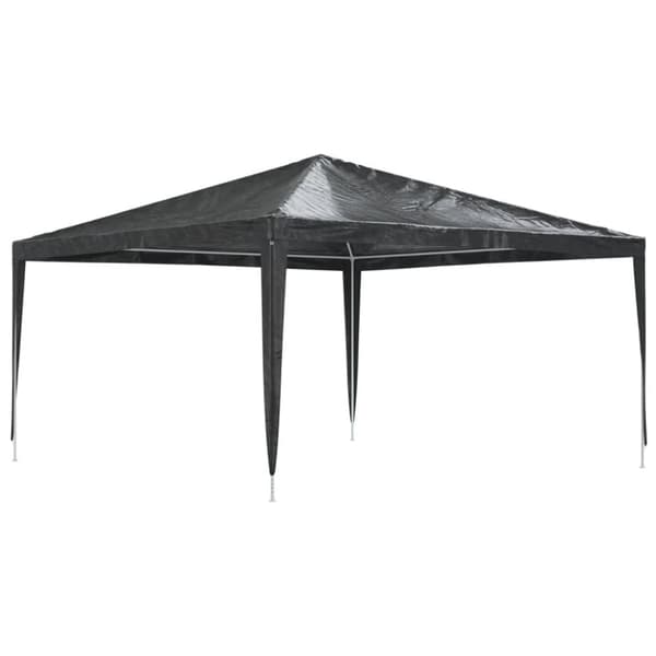 vidaXL Ammattilaisten juhlateltta 4x4 m antrasiitti 90 g/m²