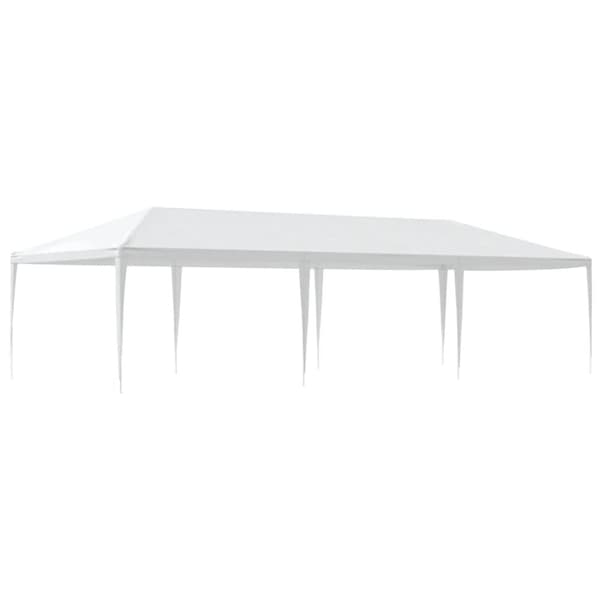 vidaXL Partytelt 4x9 m hvit