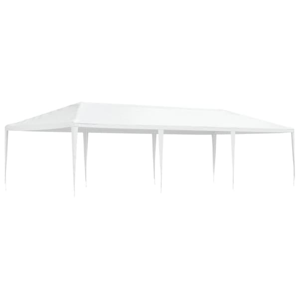 vidaXL Partytelt 4x9 m hvit